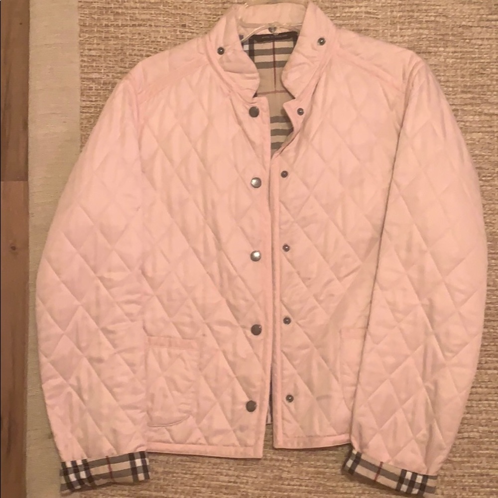 Burberry quilted short jacket